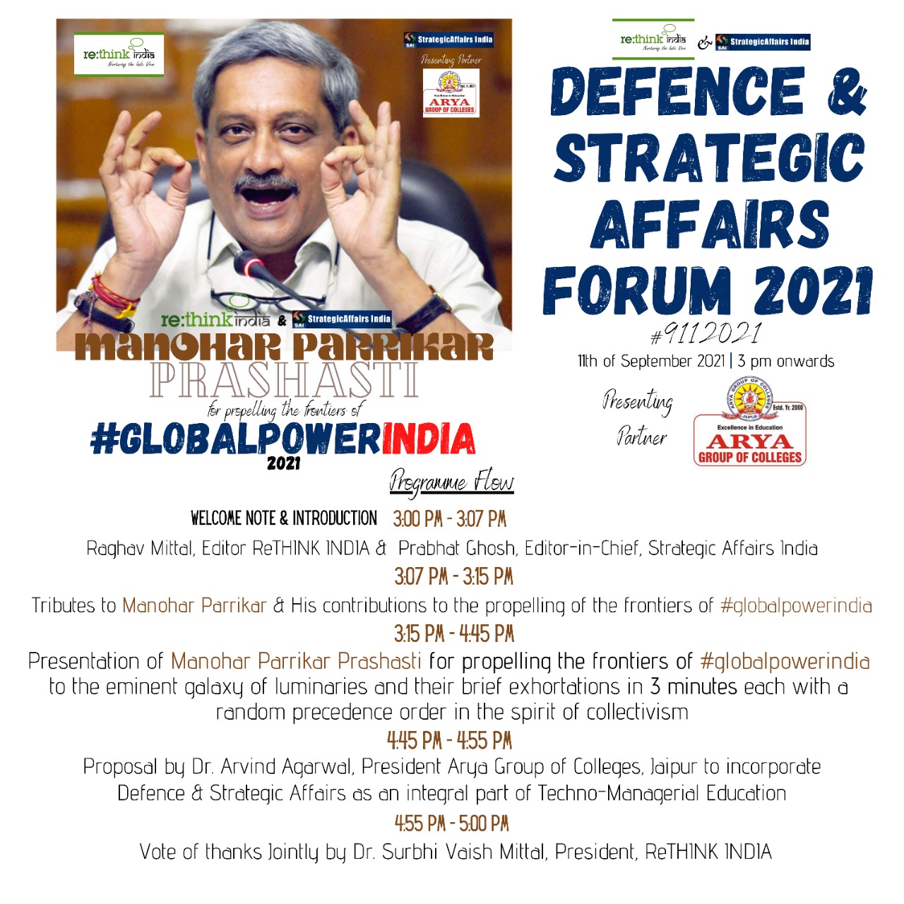 Defence & Strategic Affairs Forum 2021