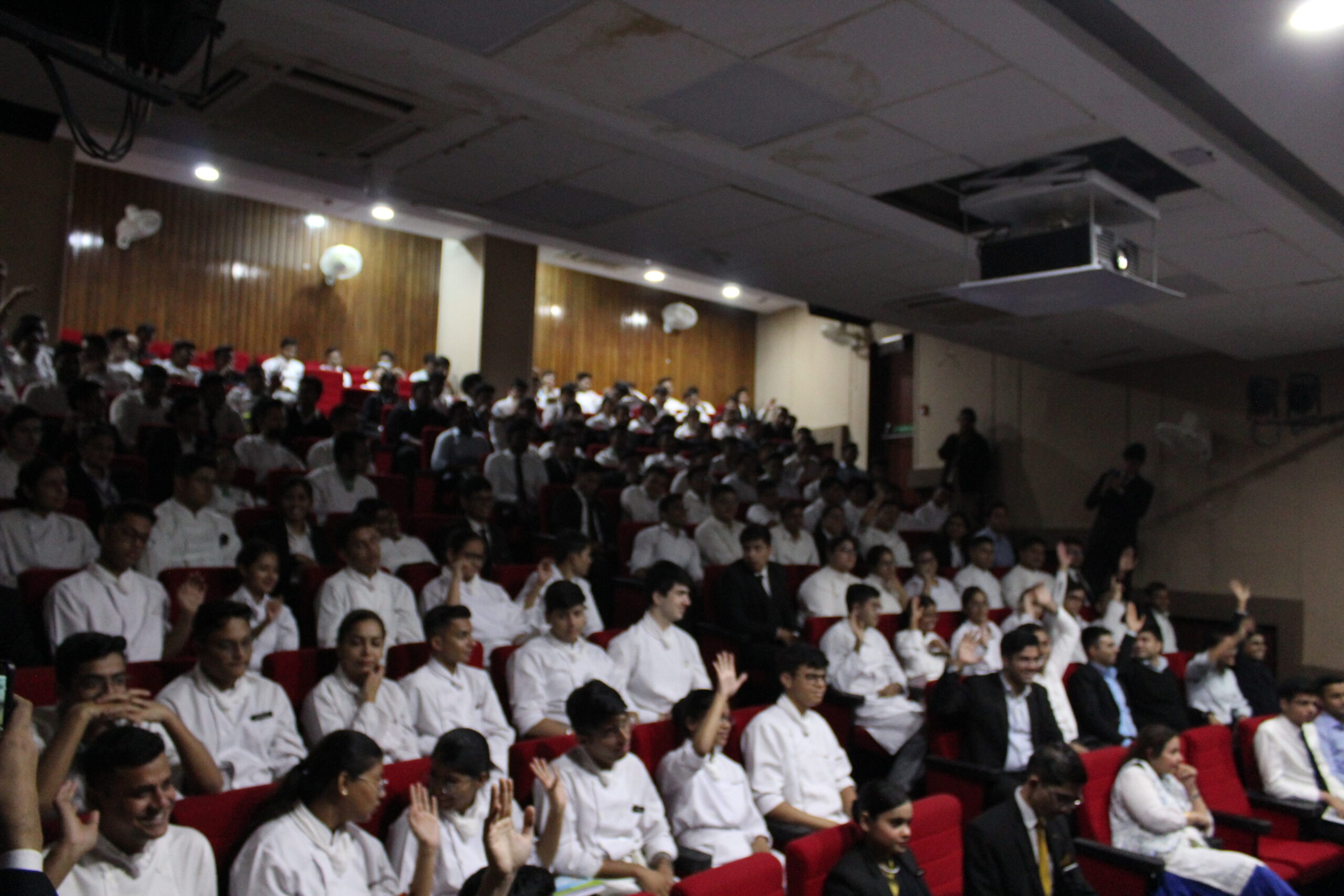 Talk to students and staff of Institute of Hotel Management, Pusa Road, Delhi